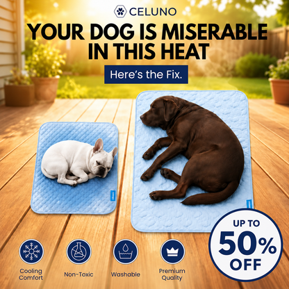 FrostMat™ - Self-Cooling Pet Mat That Keeps Dogs & Cats Cool All Summer 2.0